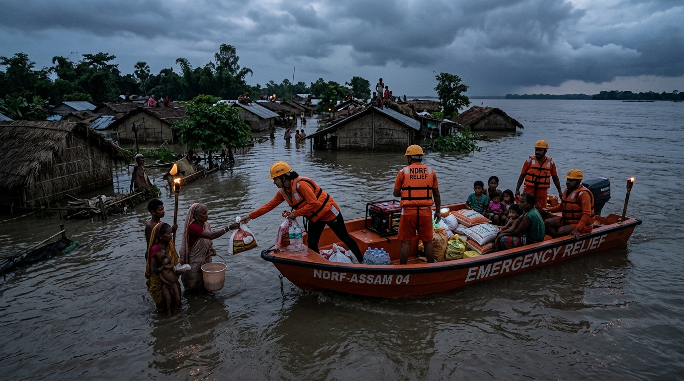Assam Flood Emergency Operations